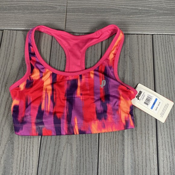 PENN CLASSIC Red MEDIUM IMPACT SPORTS BRA XS Retail $30 NWT - Picture 1 of 4